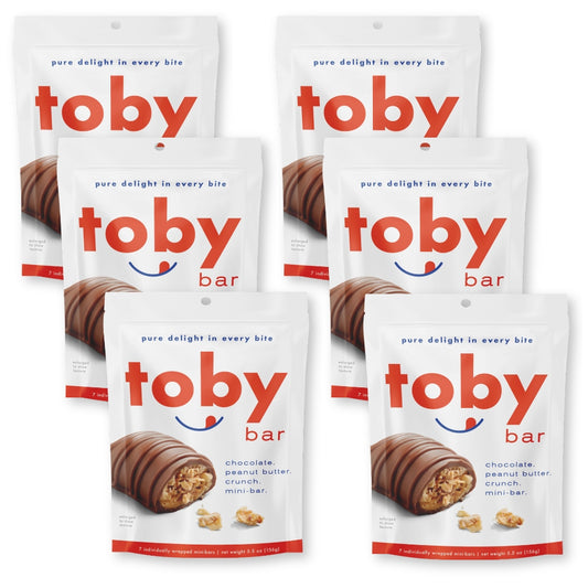 6-pack of toby bar pouches